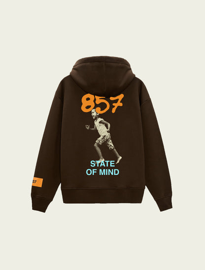 857 HOODIE 2022 BROWN