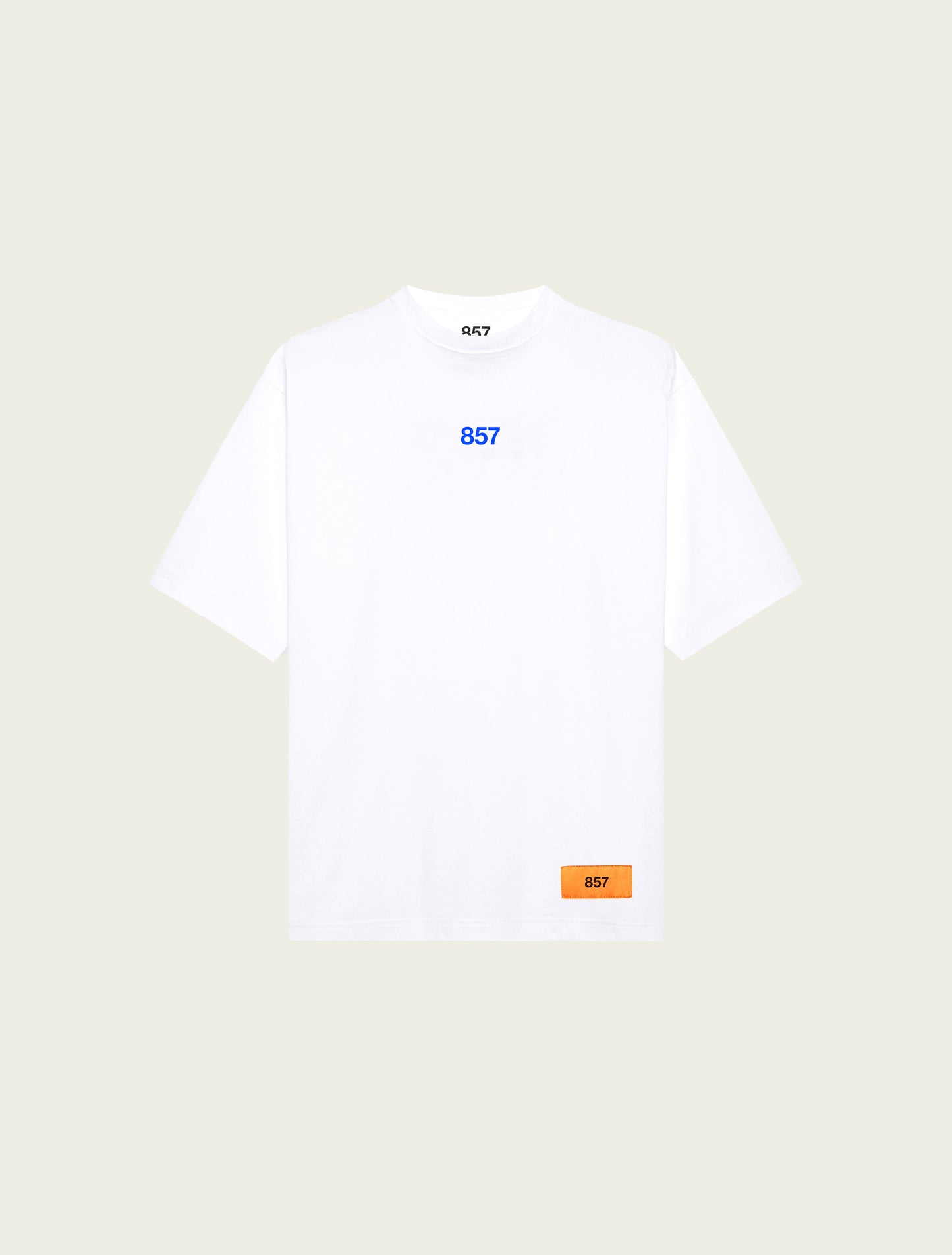 857 WHITE CLASSIC TEE 2022