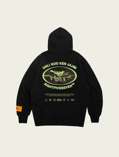 857 HOODIE 2024 BLACK